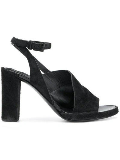 Shop Del Carlo 10547 Sandals In Black