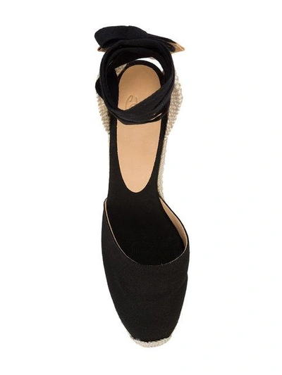 Shop Castaã±er Wedge Heel Espadrllles With Ankle Ribbon