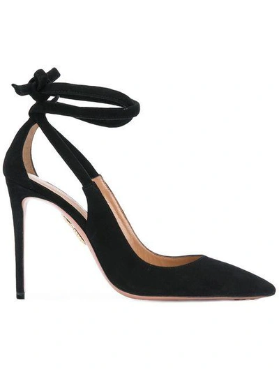 Shop Aquazzura Milano Pumps