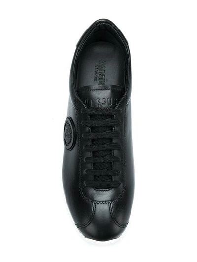 Shop Versus Medusa Sneakers - Black