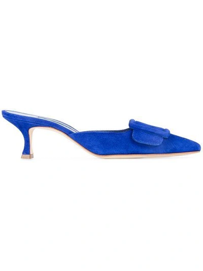 Shop Manolo Blahnik Maysale Mules