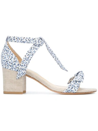 Shop Alexandre Birman Clarita Printed Ankle In White