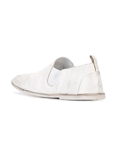Shop Marsèll Slip-on Loafers - White