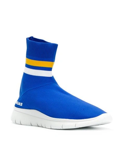 Shop Joshua Sanders Sock Sneakers - Blue