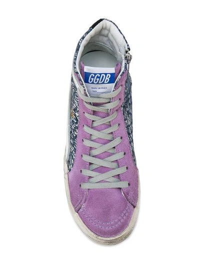 Shop Golden Goose Deluxe Brand Superstar Sneakers - Pink & Purple