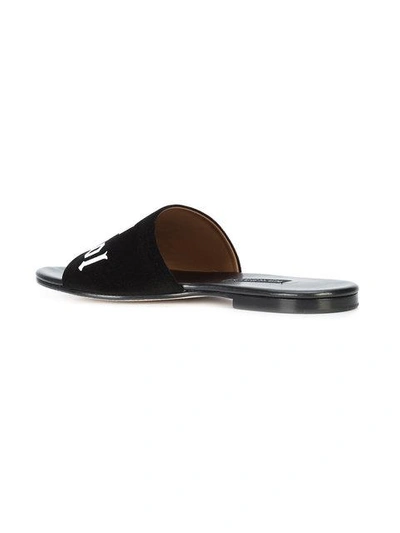 Shop Newbark Roma Sandals In Black