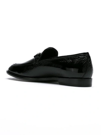 Shop Jimmy Choo Marti Patent Loafers In Black