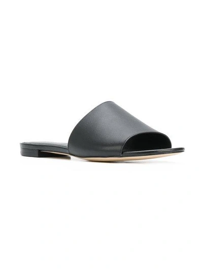 Shop Michael Michael Kors Shelly Slides In Black