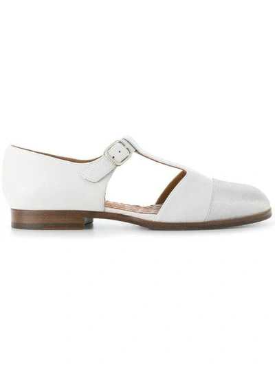 Shop Chie Mihara Yago Sandals In White