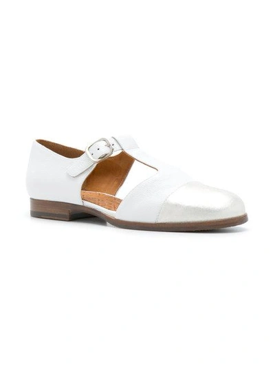 Shop Chie Mihara Yago Sandals In White