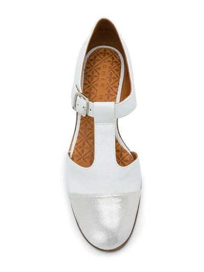 Shop Chie Mihara Yago Sandals In White
