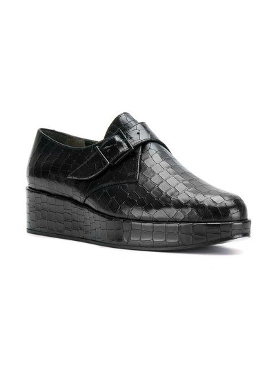 Shop Robert Clergerie Platform Monk Shoes