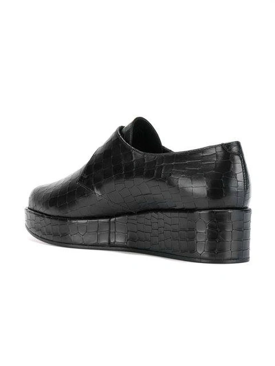 Shop Robert Clergerie Platform Monk Shoes