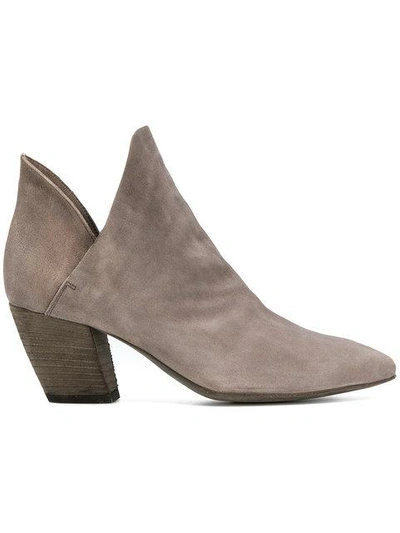 Shop Officine Creative Sabine Ankle Boots In Grey