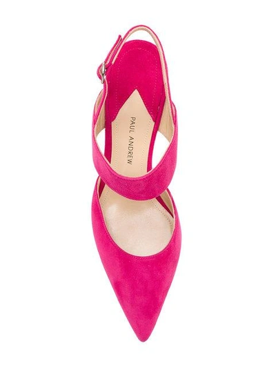 Shop Paul Andrew Slingback Pumps In Pink