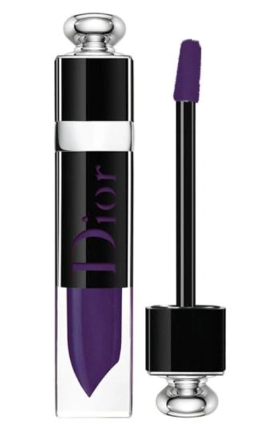 Shop Dior Addict Lacquer Plump Lip Ink - 998 All-nighter / Neon
