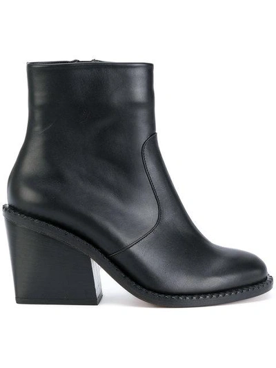 Shop Robert Clergerie Mayan Ankle Boots In Noir