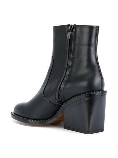 Shop Robert Clergerie Mayan Ankle Boots In Noir