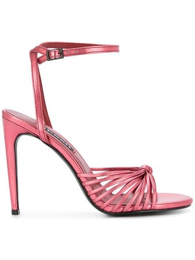 Shop Senso Ora Sandals In Red