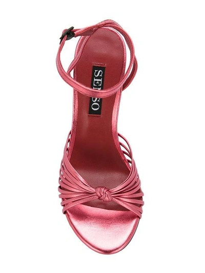 Shop Senso Ora Sandals In Red
