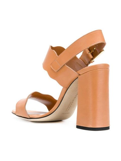 Shop Marskinryyppy Open Toe Sandals In Brown