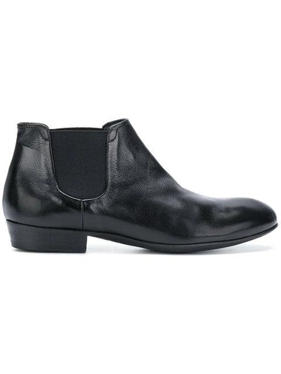 Shop Pantanetti Short Chelsea Boots In Black
