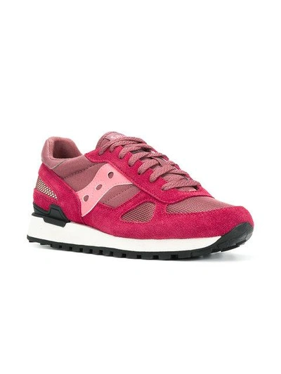 Shop Saucony Contrast Panel Sneakers