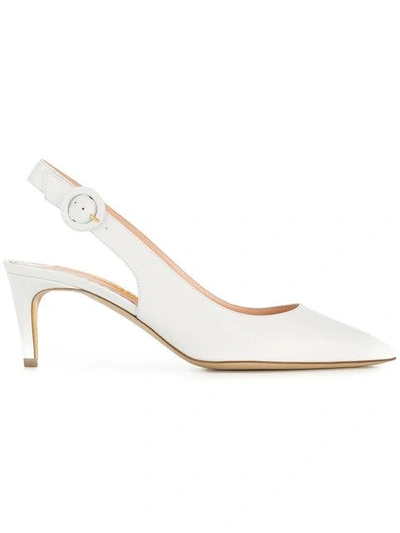 Shop Rupert Sanderson Pointed Sling Back Pumps