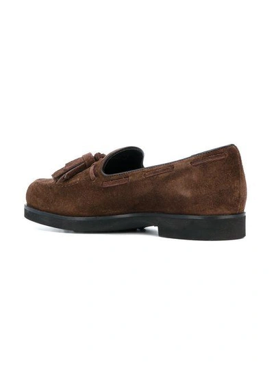Tod's Classic Loafers In Brown