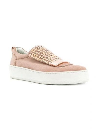 Shop Sergio Rossi Sr1 Addict Sneakers In Pink