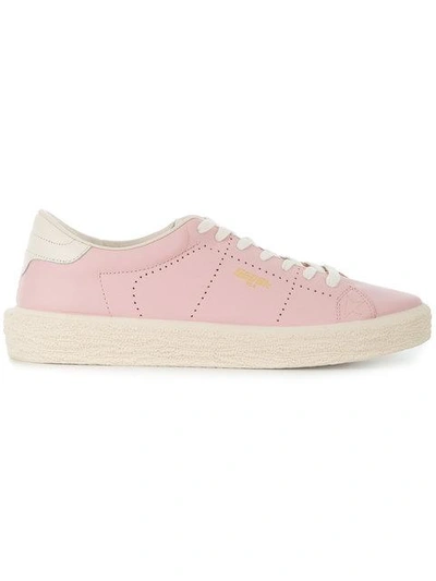 Shop Golden Goose Tennis Sneakers In Pink