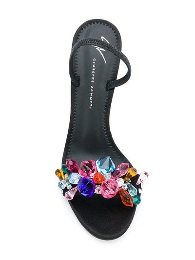 Shop Giuseppe Zanotti Sophie Embellished Sandals