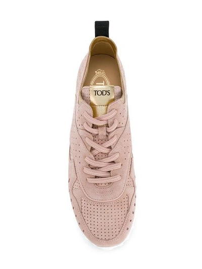 Shop Tod's Low-top Sneakers - Pink
