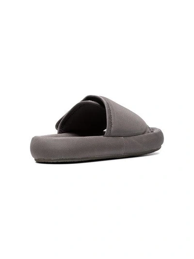 YEEZY GREY FLATFORM SLIPPERS YZ6WF600421312578619