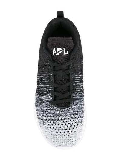 Shop Apl Athletic Propulsion Labs Techloom Ombré Sneakers In Black