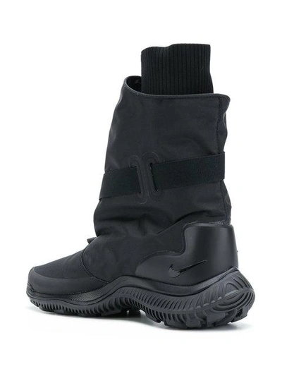 Shop Nike Lab Gyakusou Nsw Gaiter Boot Sneakers In Black