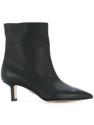 Shop Paul Andrew Mangold Stiletto Boots In Black
