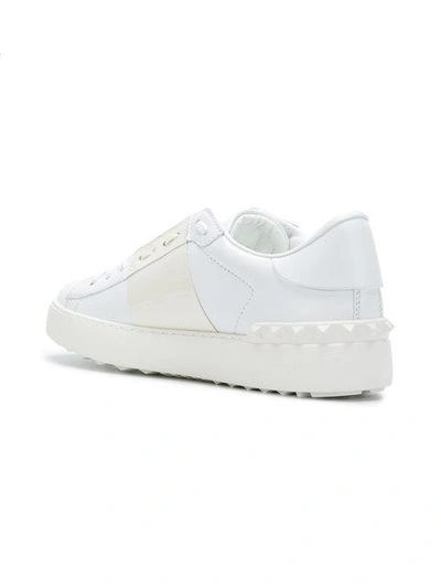 Shop Valentino Garavani 'open' Sneakers In White