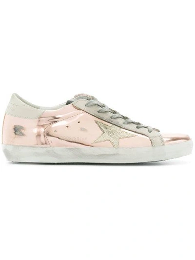 Shop Golden Goose Deluxe Brand Superstar Sneakers - Pink