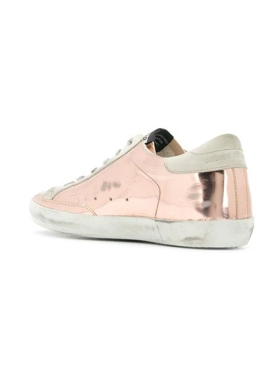 Shop Golden Goose Deluxe Brand Superstar Sneakers - Pink