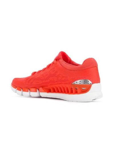 Shop Adidas By Stella Mccartney Clima Cool Run Sneakers In Yellow