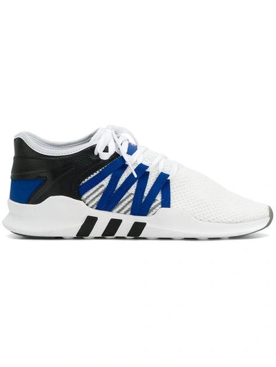 Shop Adidas Originals Eqt Adv Racing Sneakers In White