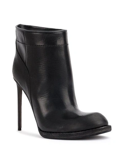 Shop Haider Ackermann Stiletto Heel Ankle Boots In Black