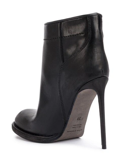 Shop Haider Ackermann Stiletto Heel Ankle Boots In Black