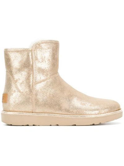 Shop Ugg Australia Slip-on Boots - Neutrals In Nude & Neutrals