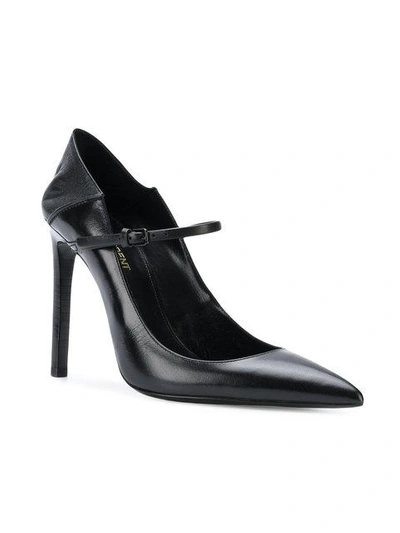 Shop Saint Laurent Majorelle Pumps In 1000 Black