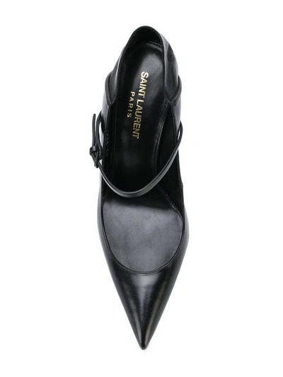 Shop Saint Laurent Majorelle Pumps In 1000 Black