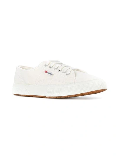 Shop Superga Lace-up Sneakers In White