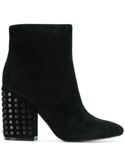 Shop Kendall + Kylie Kendall+kylie Baker Studded Ankle Boots - Black