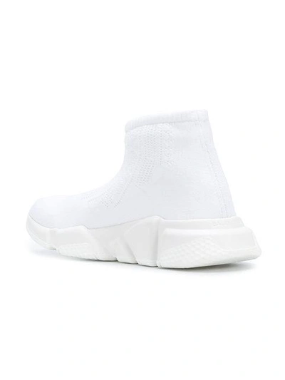 Shop Balenciaga Speed Sneakers - White
